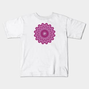 Crown Chakra,Sahasrara Chakra Yoga and Meditation Kids T-Shirt